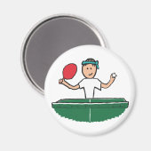 Aimant Tennis de table (Recto/Verso)