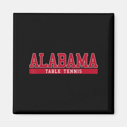 Aimant Tennis De Table En Alabama (Devant)