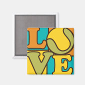 Aimant Tennis Love (Recto/Verso)