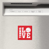Aimant Tennis Love (In Situ (Lave-vaisselle))