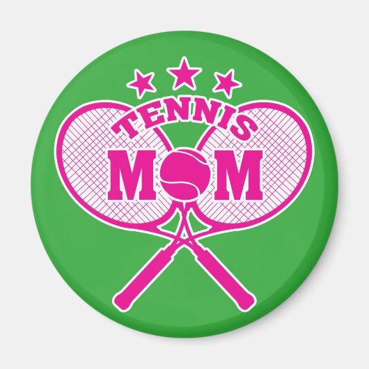 Aimant Tennis Maman (Devant)