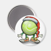 Aimant Tennis Noël (Recto/Verso)