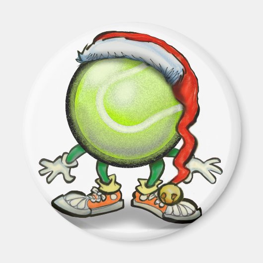 Aimant Tennis Noël (Devant)