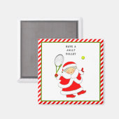 Aimant Tennis Stocking Stuffers (Recto/Verso)