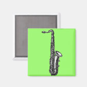 Aimant Tenor Saxophone (Recto/Verso)
