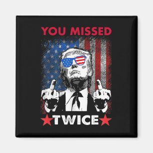Aimant Tentative d'inflation de Trump Trump 2025 Vous ave