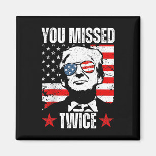 Aimant Tentative d'initiation de Trump Trump 2024 Vous av