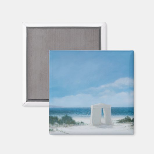 Aimant Tente de plage 2012 (Recto/Verso)