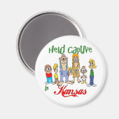 Aimant Tenu captif au Kansas (Recto/Verso)