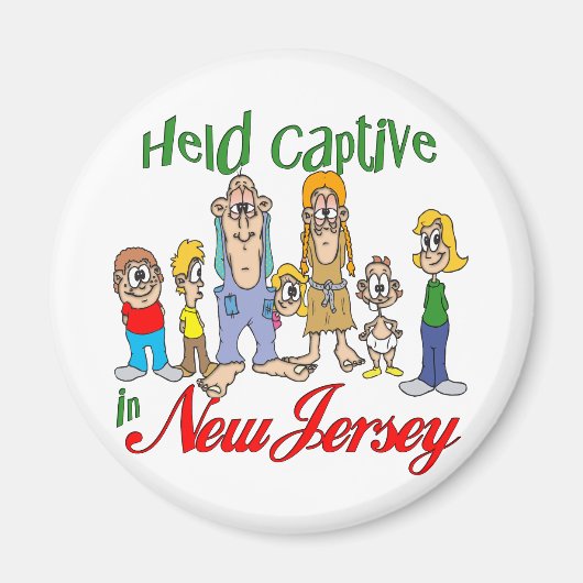 Aimant Tenu captif dans le New Jersey (Devant)