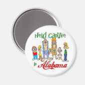 Aimant Tenu captif en Alabama (Recto/Verso)