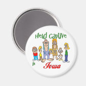 Aimant Tenu captif en Iowa (Recto/Verso)
