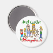 Aimant Tenu captif en Pennsylvanie (Recto/Verso)
