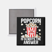 Aimant Tenue de l'amant de popcorn (Recto/Verso)