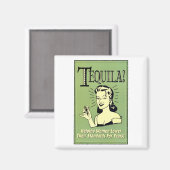 Aimant Tequila - Aider les femmes à abaisser leurs normes (Recto/Verso)