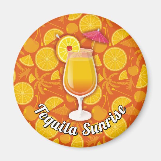 Aimant Tequila Sunrise (Devant)