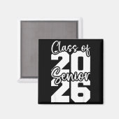 Aimant Terminale 2026 promotion 2026 lycée université (Recto/Verso)