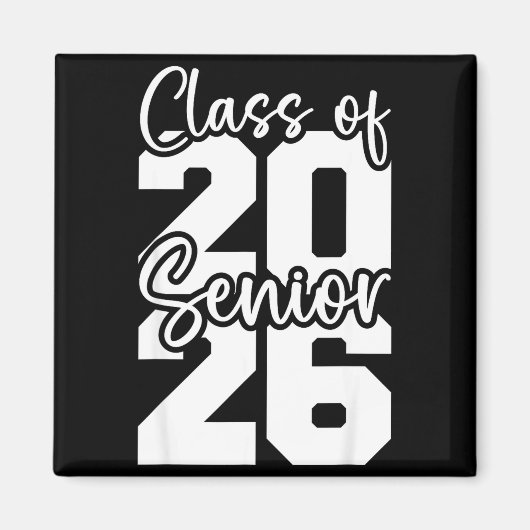 Aimant Terminale 2026 promotion 2026 lycée université (Devant)