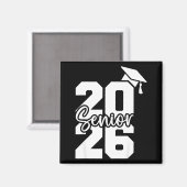 Aimant Terminé 2026 promotion 2026 lycée université (Recto/Verso)