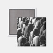 Aimant Terracotta Warriors Xian Chine Photo (Recto/Verso)