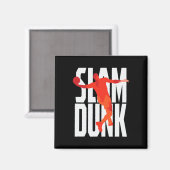 Aimant Terrain de basket dunk (Recto/Verso)