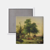 Aimant Terrain de pâturage (Recto/Verso)