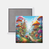 Aimant Terrain d'imaginaire coloré (Recto/Verso)