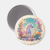 Aimant "Terrain enchanté et calme" (Recto/Verso)