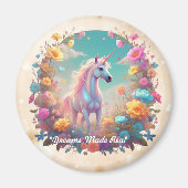 Aimant "Terrain enchanté et calme" (Devant)