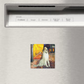 Aimant Terrasse Café - Borzoi (In Situ (Lave-vaisselle))