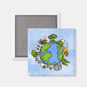 Aimant terre (Recto/Verso)