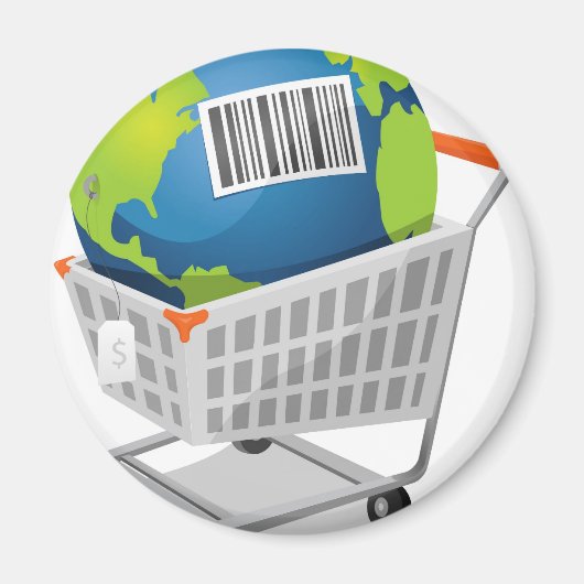 Aimant Terre à vendre (Devant)