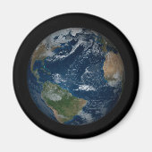 Aimant Terre Avec Nuages Et Glace De Mer (Devant)