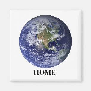 Aimant Terre de l'espace, marbre bleu historique par la N