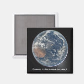 Aimant Terre depuis Artemis II (Recto/Verso)