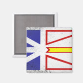 Aimant Terre-Neuve-et-Labrador (Recto/Verso)