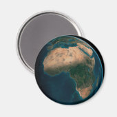 Aimant Terre Pleine De L'Espace Au-Dessus Du Continent Af (Recto/Verso)