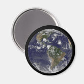 Aimant Terre Pleine Montrant Les Tempêtes Tropicales Dans (Recto/Verso)