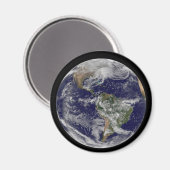 Aimant Terre Pleine Montrant Une Puissante Tempête D'Hive (Recto/Verso)