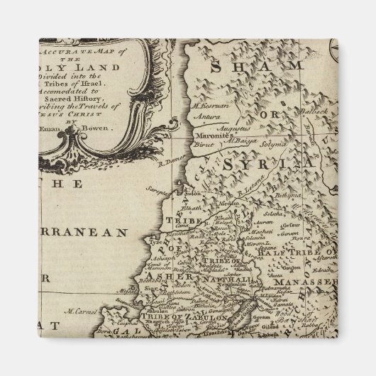 Aimant Terre Sainte (Devant)