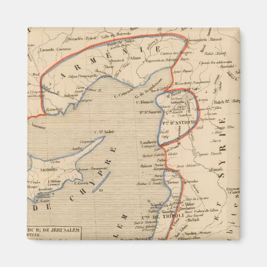 Aimant Terre Sainte depuis la (Devant)