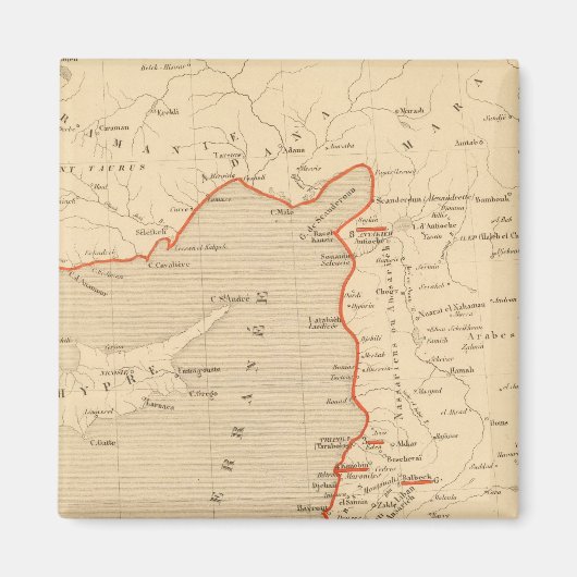 Aimant Terre Sainte en 1839 (Devant)
