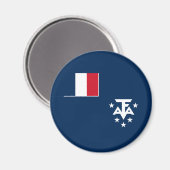 Aimant Terres australes françaises de l'Antarctique (Recto/Verso)