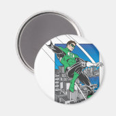 Aimant Terres de la Lanterne Verte en ville (Recto/Verso)