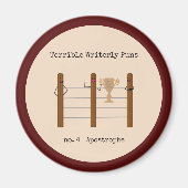 Aimant Terrible Puns Écrits (Devant)