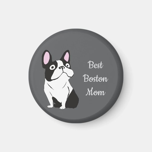 Aimant terrier de Boston (Devant)