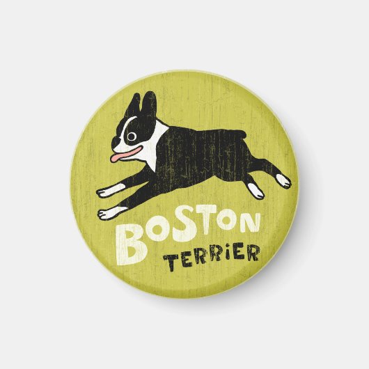 Aimant Terrier de Boston (Devant)