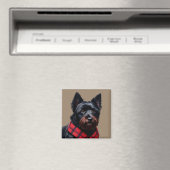 Aimant Terrier Écossais (In Situ (Lave-vaisselle))