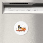Aimant Terrier Halloween (In Situ (Lave-vaisselle))