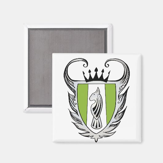 Aimant Terrier royal (Recto/Verso)